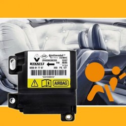 2840096300300 Réparation réinitialisation calculateur airbag Dacia