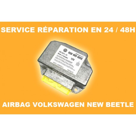 6Q0909605AF - Service réparation airbag VW New Beetle