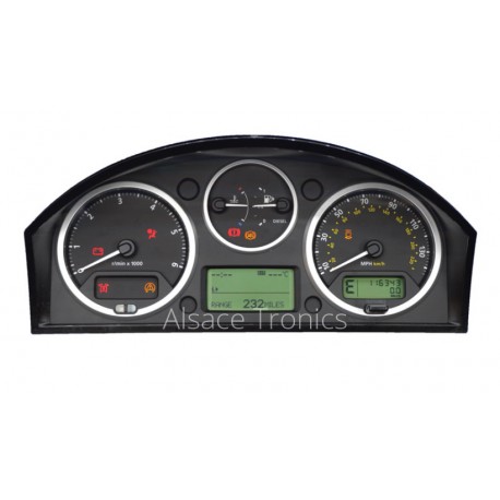 Réparation compteur Range Rover, Discovery, Defender avec défaut P1623-00