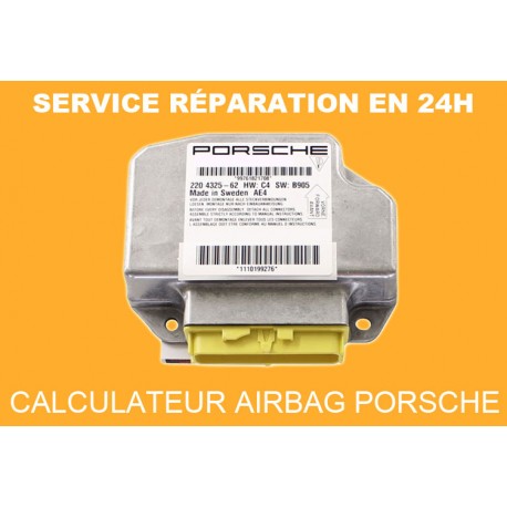 Réparation calculateur airbag Porsche 997.618.217.04